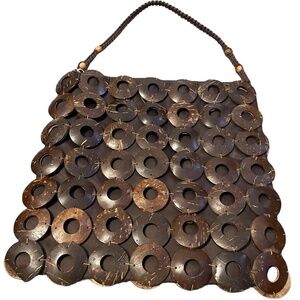 Natural coconut shell handmade Handbag